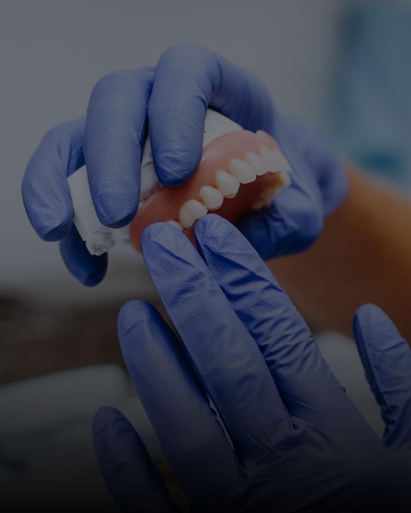 Dentures model